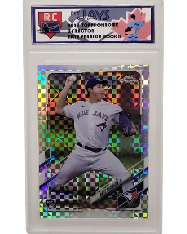 2021 Topps Chrome X-Fractor Nate Pearson Rookie