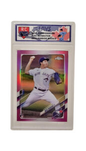 2021 Topps Chrome Pink Refractor Nate Pearson Rookie