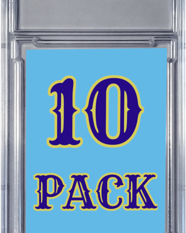 10 Pack of Card Encase
