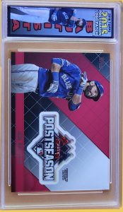 2018 Topps Jose Bautista - 2015 Play Off Post Season Logo Patch